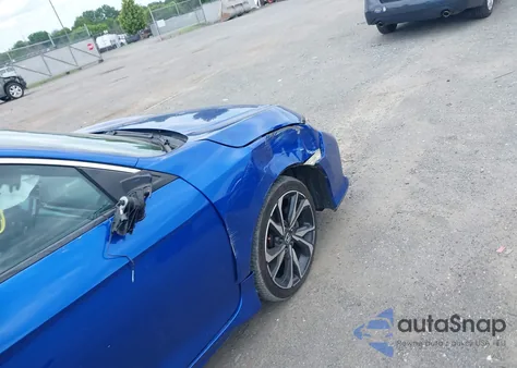 2018 Honda Civic Si из США, поврежденный, VIN 2HGFC3A54JH757625